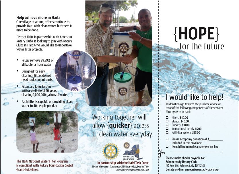 haiti water project brochure page 2