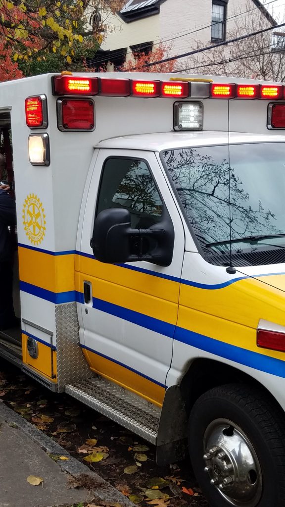 donated ambulance