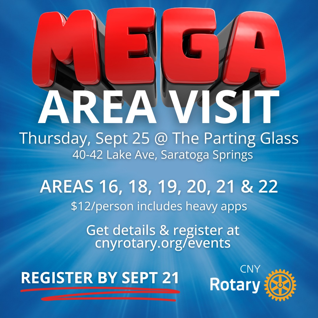 CNY Mega Area Visit with Bob Balk