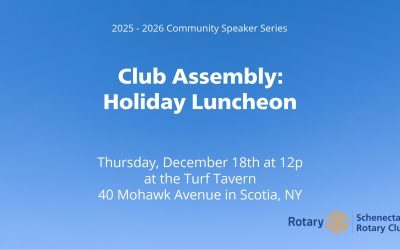 December 18th Club Assembly