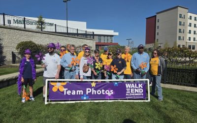 Club Joins Walk to End Alzheimers