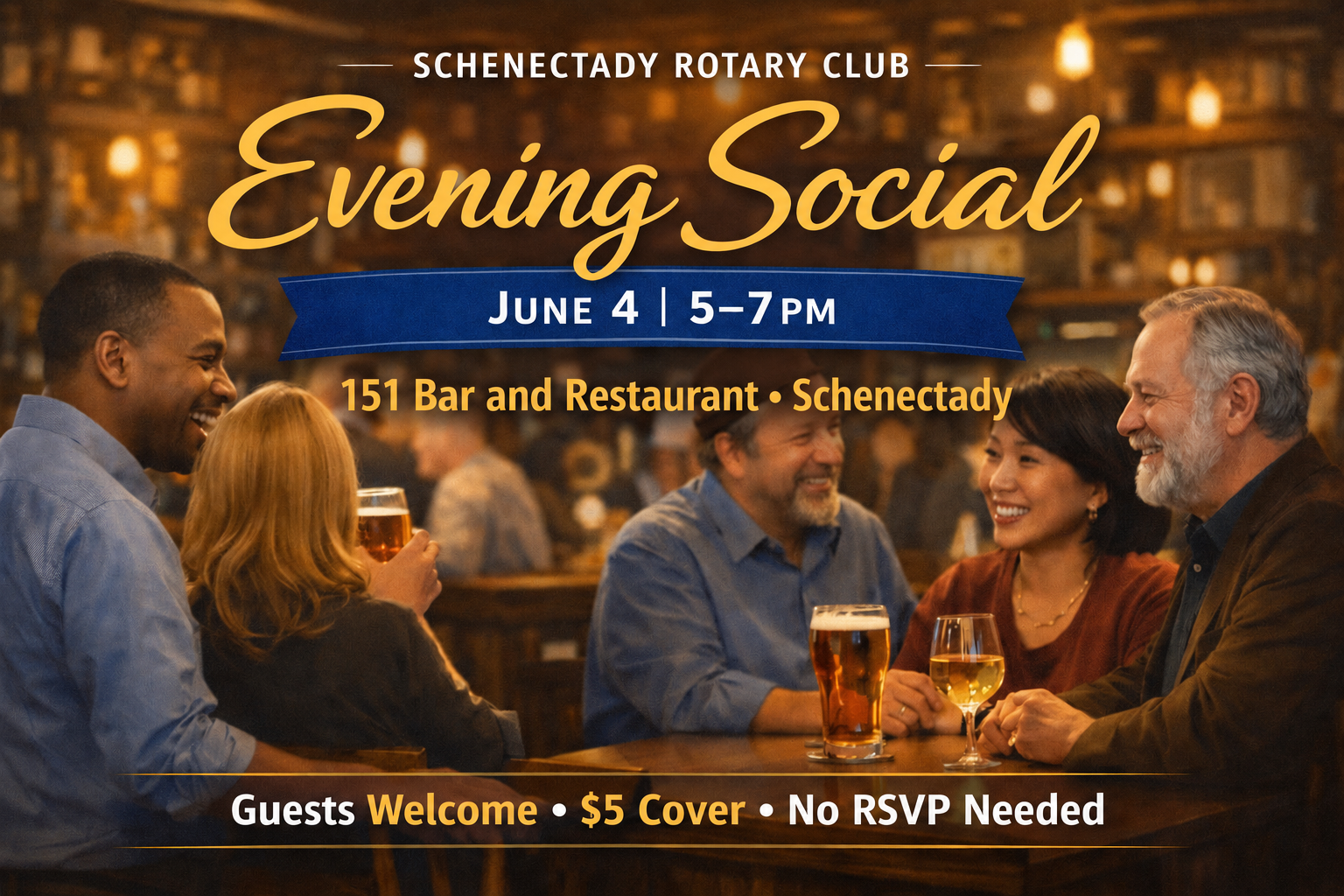 June 4th Social Night @ 151 Bar and Restaurant