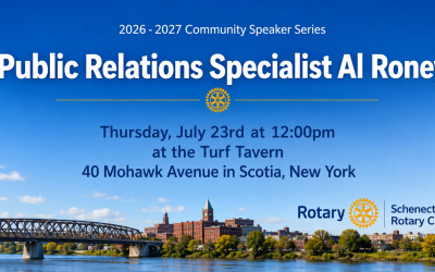 July 23rd Rotary Club Speaker