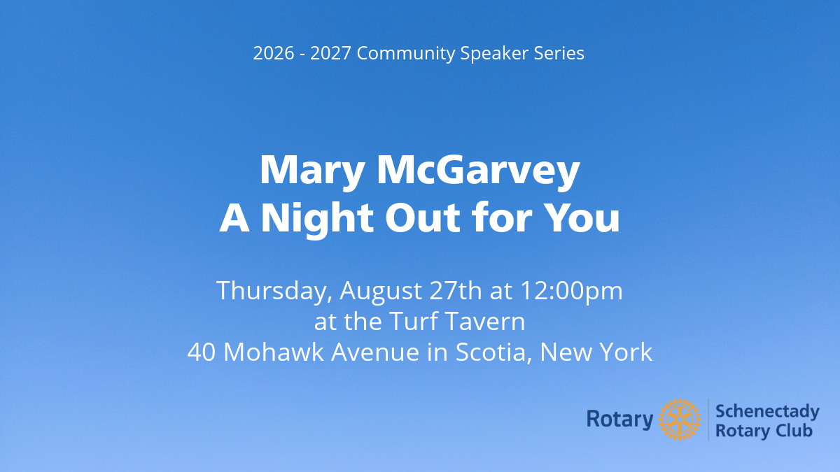 August 27th Speaker