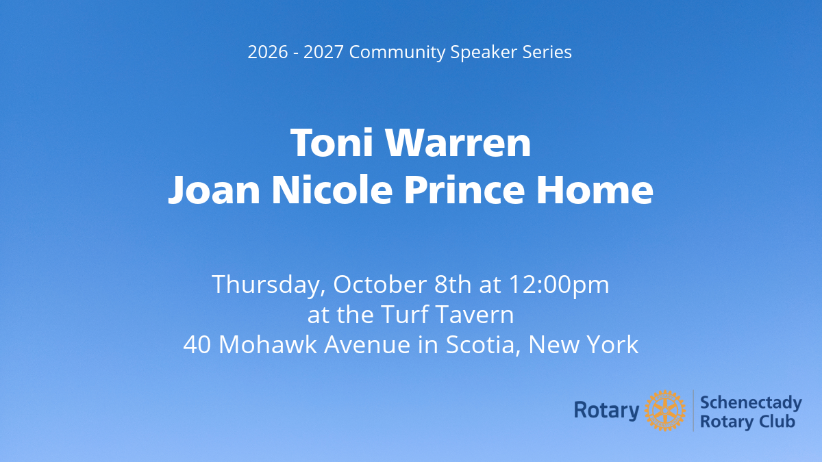 October 8th Speaker