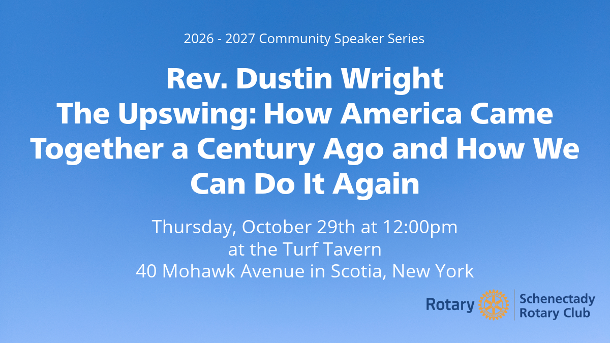 October 29th Speaker