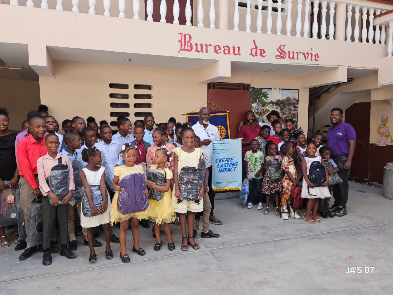 Club Supports Students in Haiti