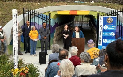 Community Dedicates New Peace Pole in Downtown Schenectady